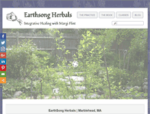 Tablet Screenshot of earthsongherbals.com
